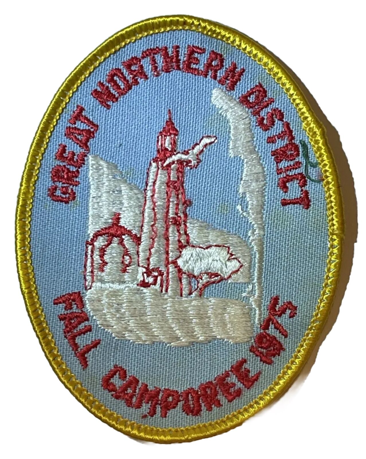 Great Northern District Patch 1975 Fall Camporee BSA Boy Scouts Of America Badge