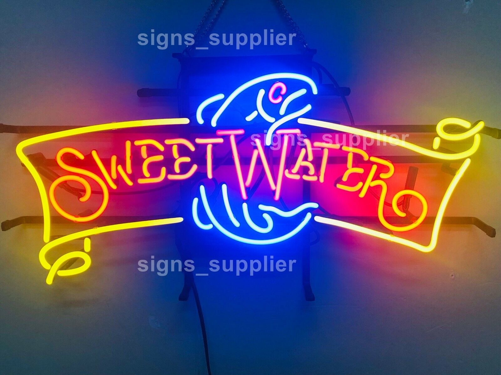 New Sweet Water Fish Neon Light Sign 24\