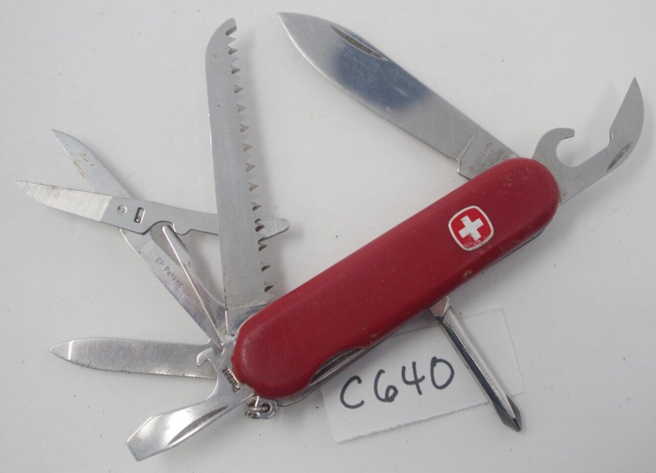 Wenger Handyman Swiss Army Evo Pocket Knife Retired 18 Multi-Tool 85mm