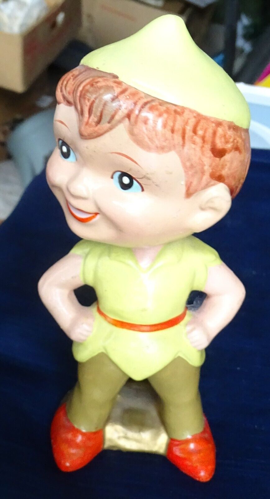Peter Pan Bobblehead Doll Circa early 1960s Japan
