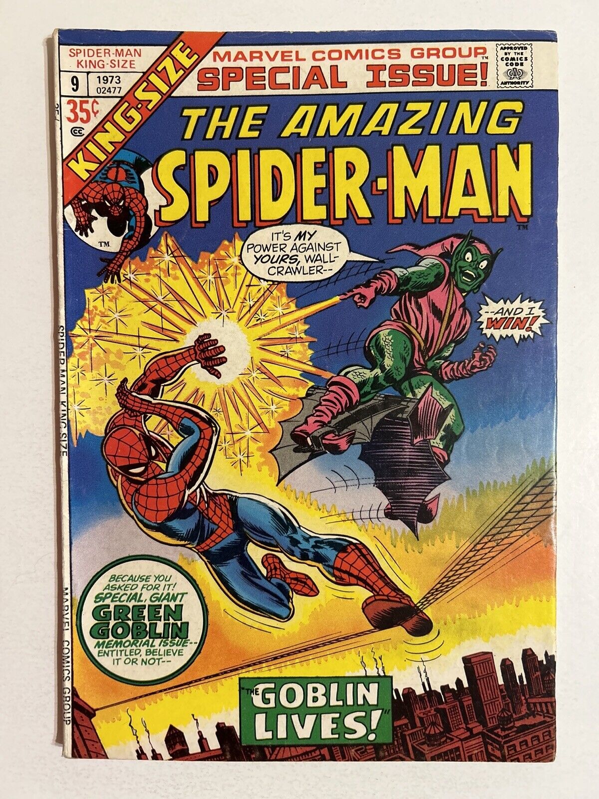 Amazing Spider-Man Annual #9 VG/F 5.0 Green Goblin