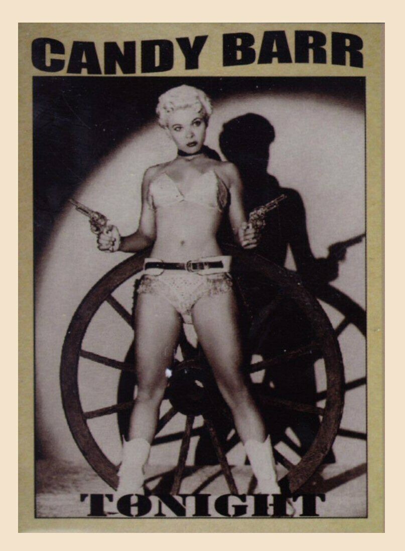 Candy Barr at the Colony Club Dallas / burlesque stripper /  / NM+