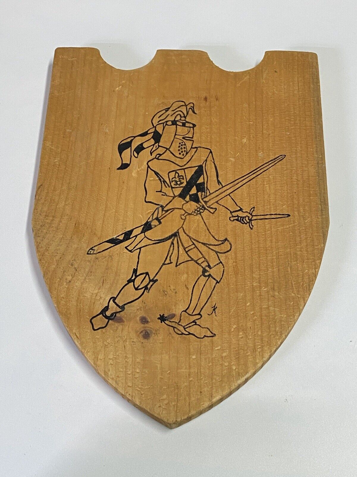 King Richard\'s Faire Wooden Shield Knight