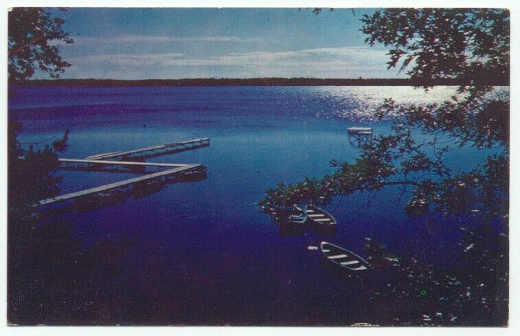 The Lake Hubert MN Camps Postcard - Minnesota