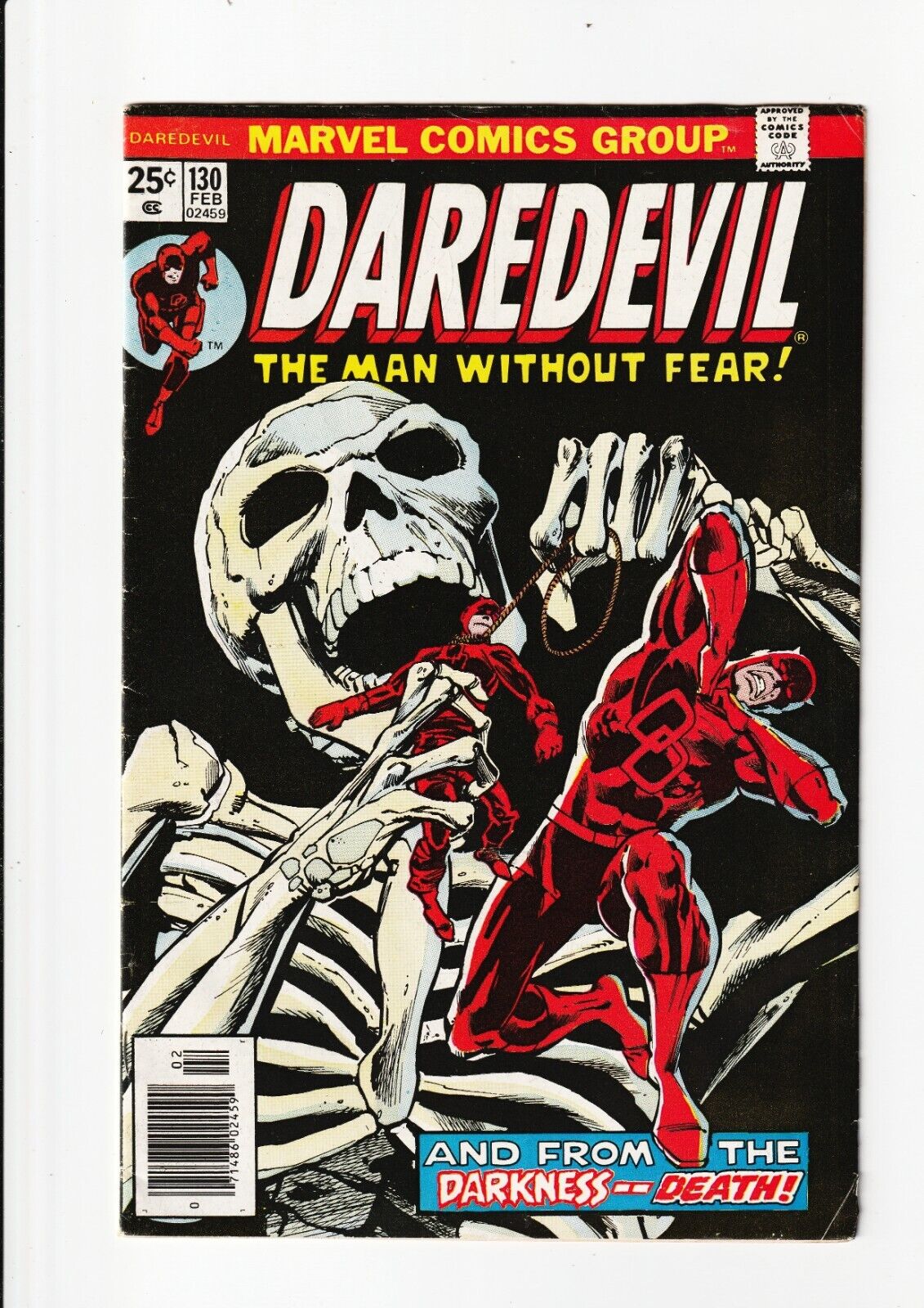 Daredevil #130 (1976) VF+ 8.5 Marvel Comics 1980 1st Print
