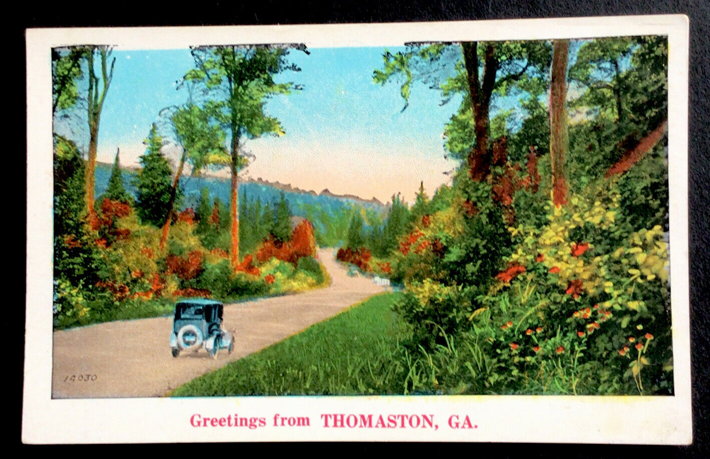 Greetings from Thomaston Georgia postcard #77