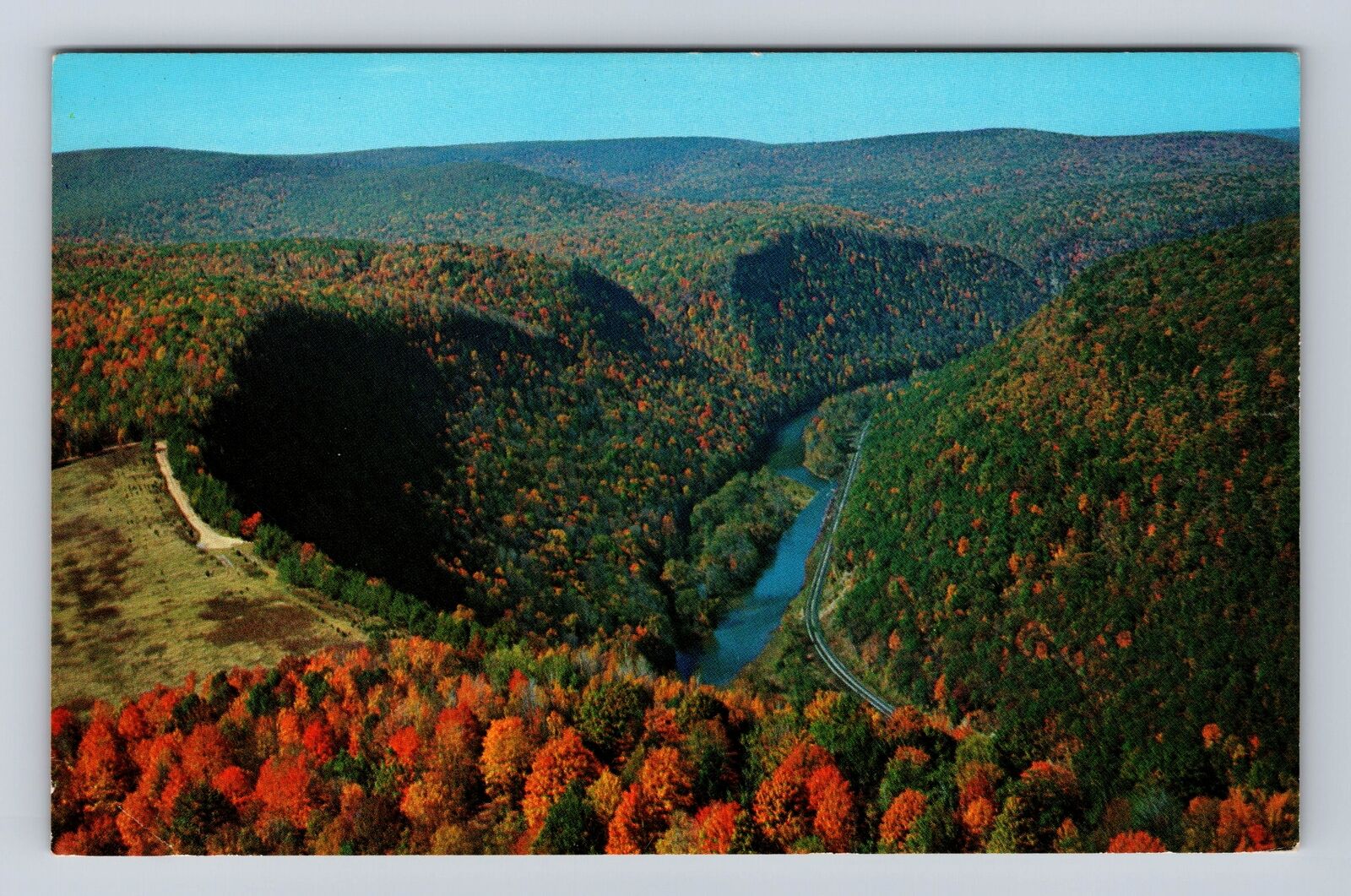 PA-Pennsylvania, Aerial Of Grand Canyon At Bradley Wales, Vintage Postcard