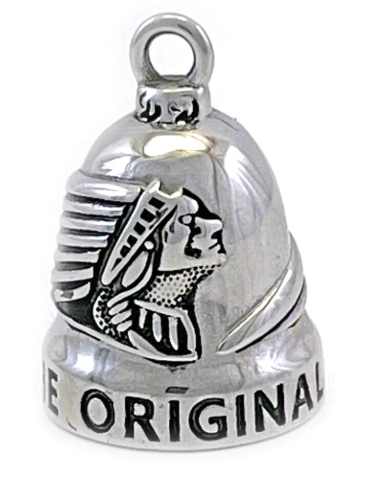 The Original Indian Stainless, Motorcycle Ride Bell Gremlin Bell, Biker Bell 40
