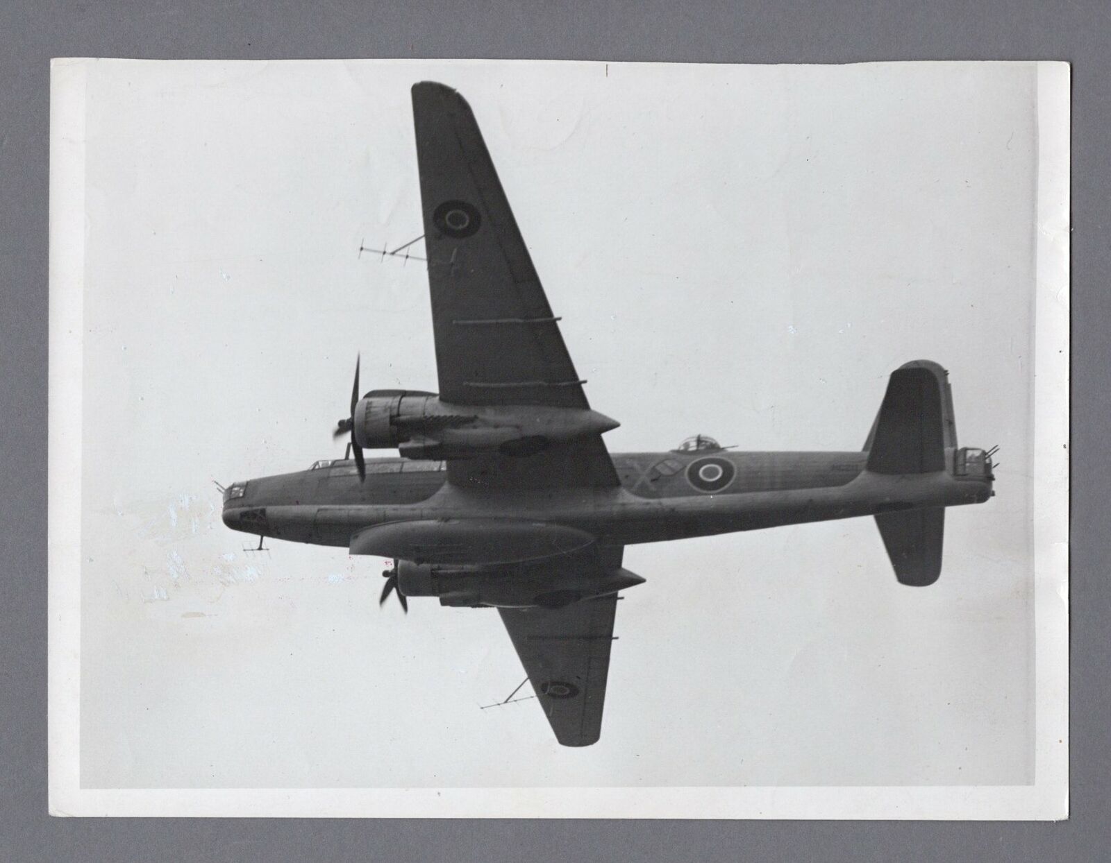 VICKERS WARWICK ASR RAF AIRBORNE LIFEBOAT ORIGINAL WW2 PRESS PHOTO 11