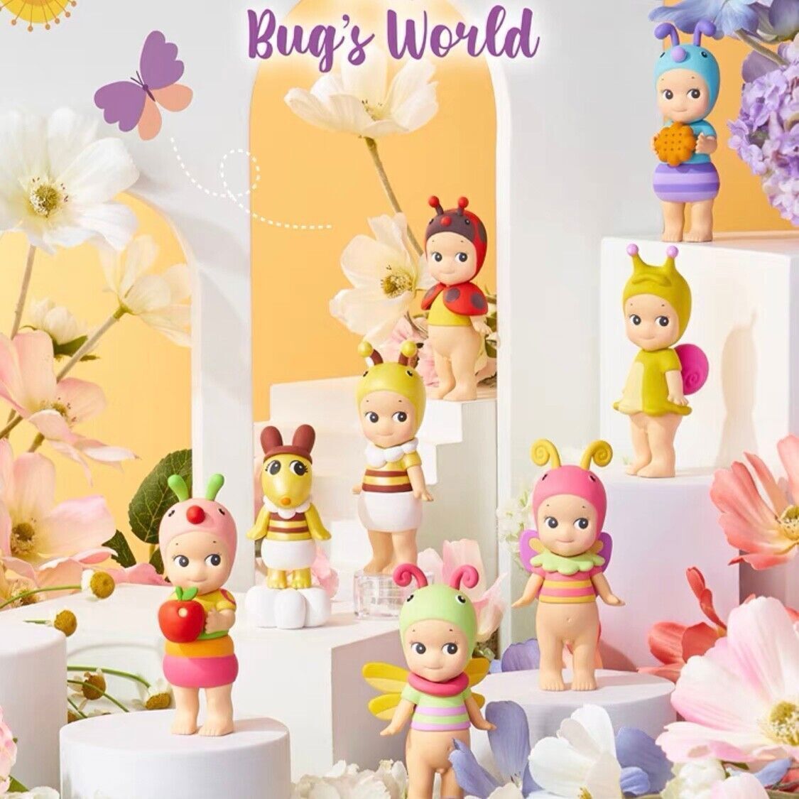 Authentic Sonny Angel bug's world (1 Blind Box Figure) Designer toy Hot！