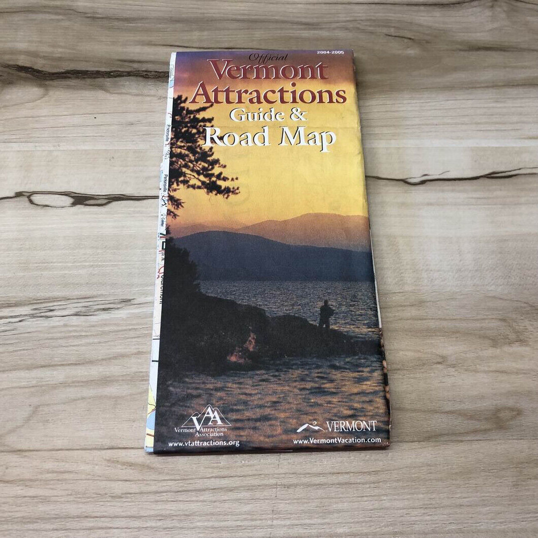 Vintage VERMONT : Official Vermont Attractions Guide & Road Map
