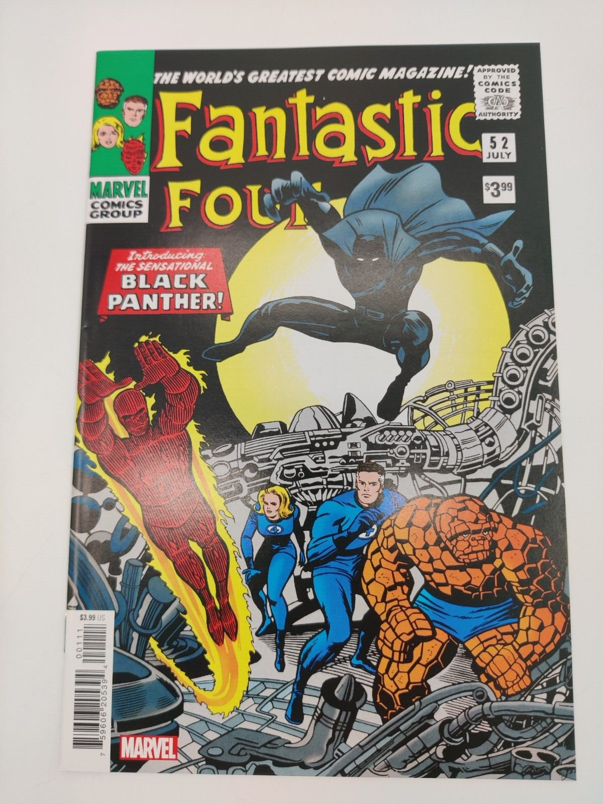 Fantastic Four #52 Facsimile Edition Marvel Comics