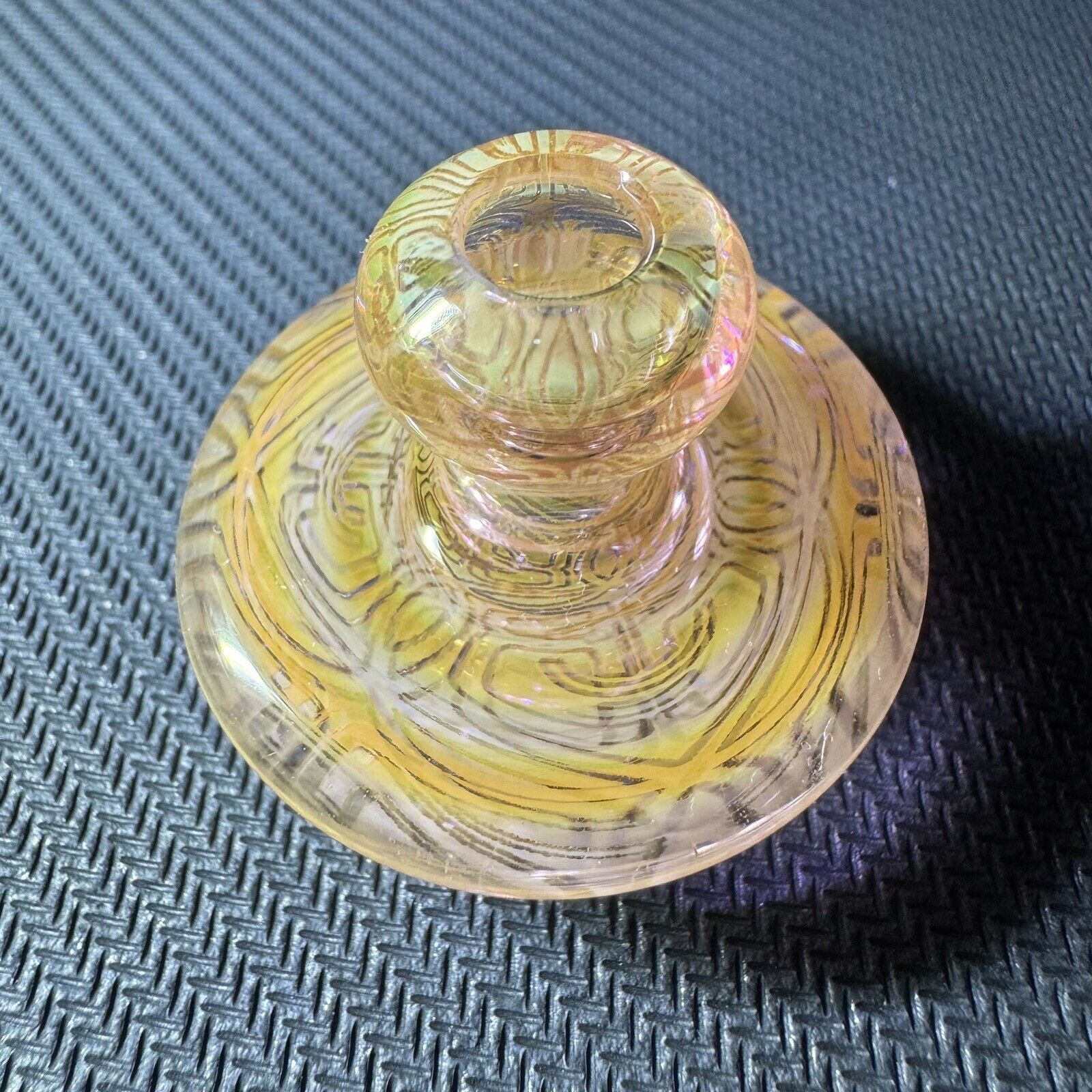 Mothership Glass Spinner Cap Rare Discontinued Flawless Heady Glass Mother Ship
