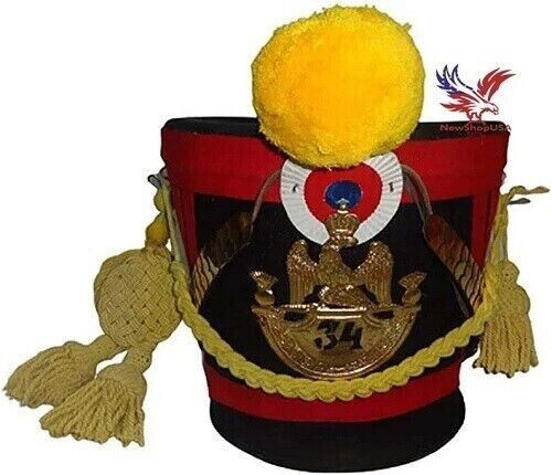 Medieval French Napoleonic Shako Helmet gift item new