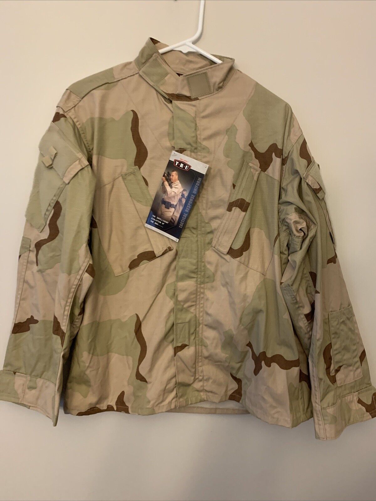 Tru-Spec Tactical Response Uniform Shirt Small - Short 3 Color Camoflauge