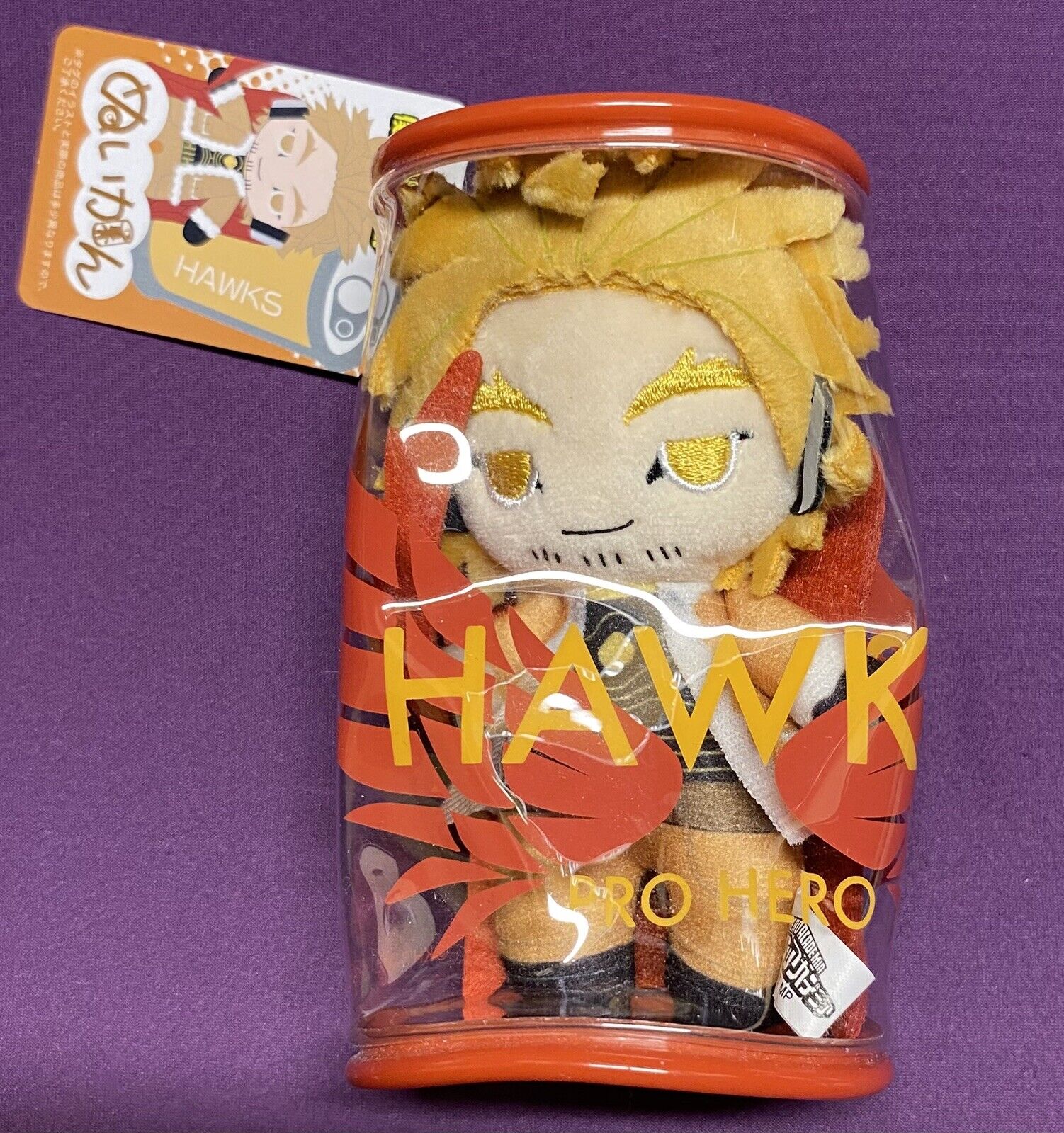 My Hero Academia Nuican Hawks Plush Toy Jump Shop 11cm 4.3”