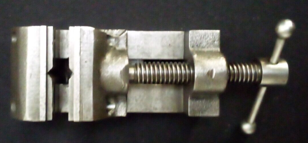 VTG YANKEE 992 MACHINIST DRILL PRESS VISE NORTH BROS MADE IN USA W/JAW PLATES b