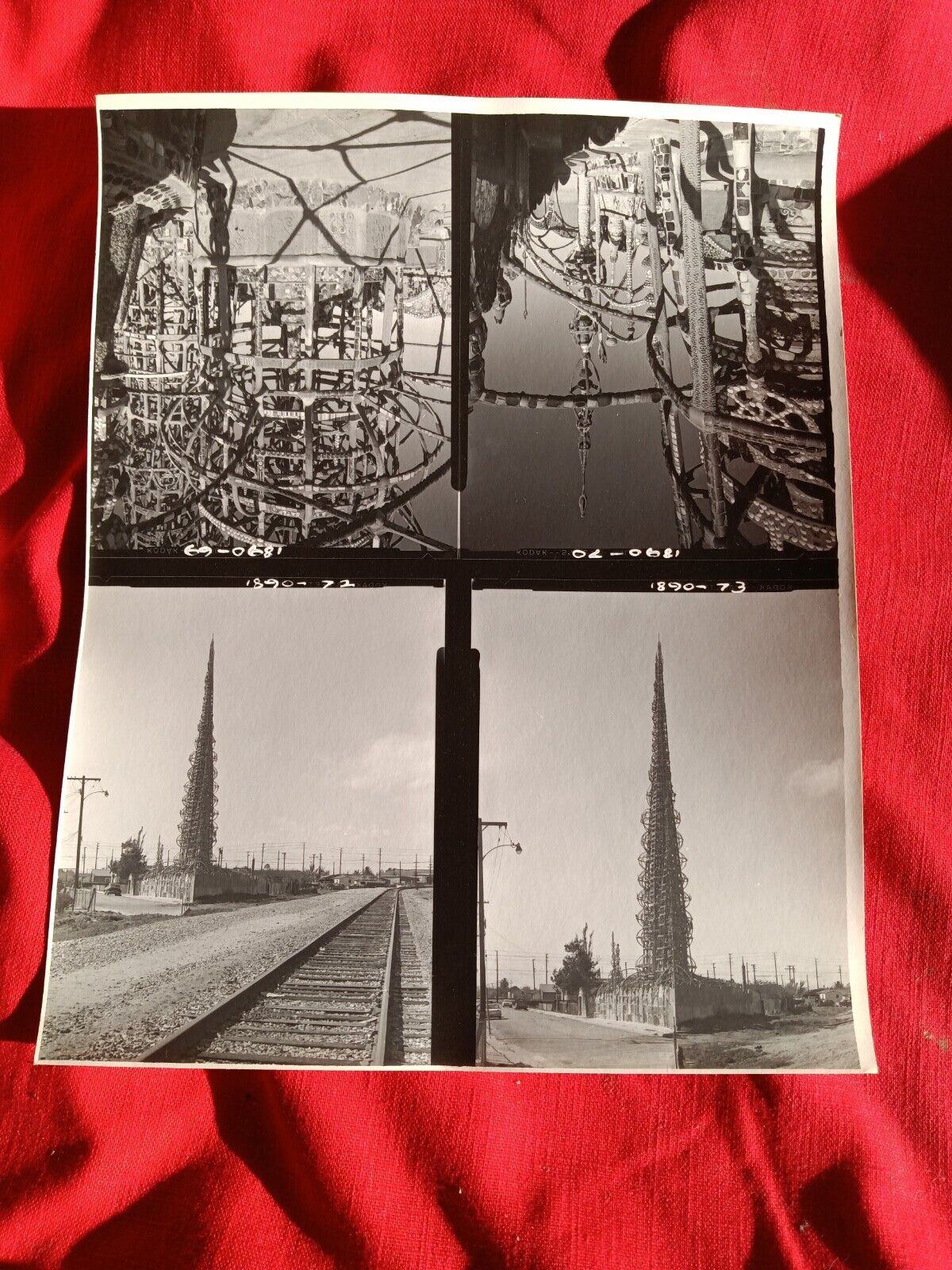 Watts Towers by Famous photographer Marvin Rand 4