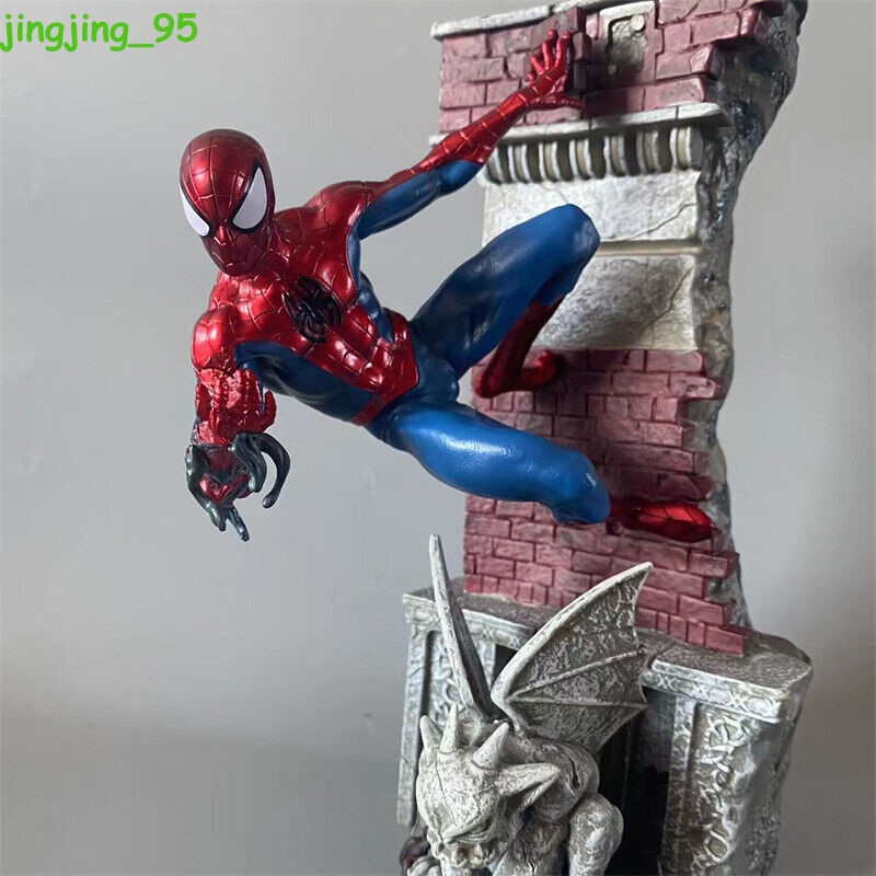 Marvel\'s The Avengers Spider-Man Statue PVC Action Figure Toy Model Gifts 29cm
