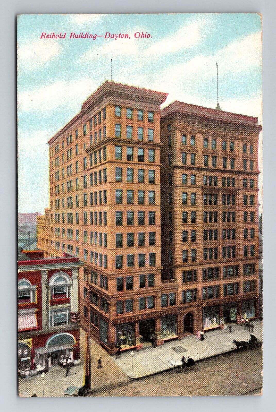 Dayton OH-Ohio, Reibold Building, c1910 Antique Vintage Souvenir Postcard