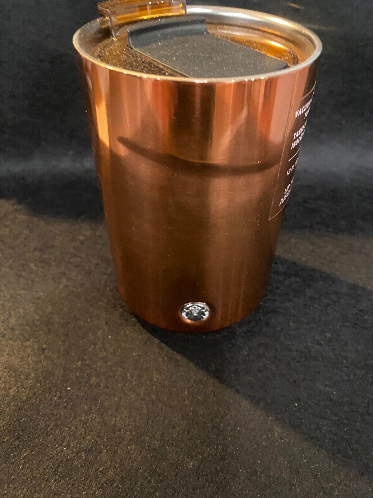 BRAND NEW Starbucks 2022 Copper Stainless Steel Vacuum Insulated 12oz Tumbler