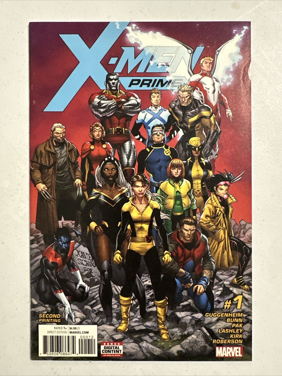 X-Men Prime #1 2nd Print Marvel Comics HIGH GRADE COMBINE S&H