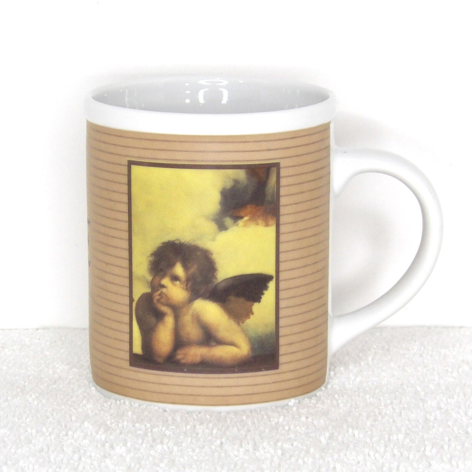 Inspirations Thomas Nelsons Gifts Raphael Cherub Coffee Mug 1994 Erich Lessing.