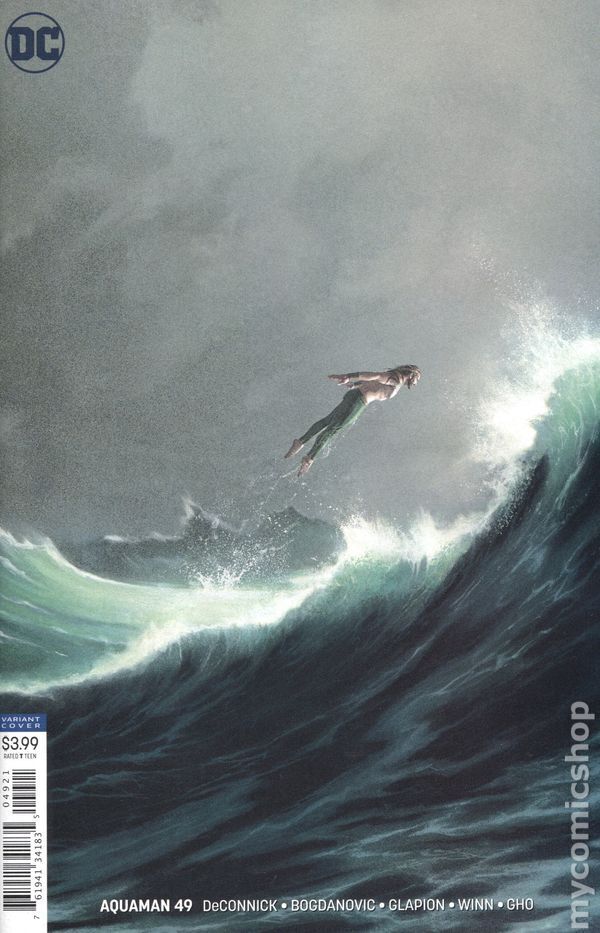 Aquaman #49B VF 2019 Stock Image