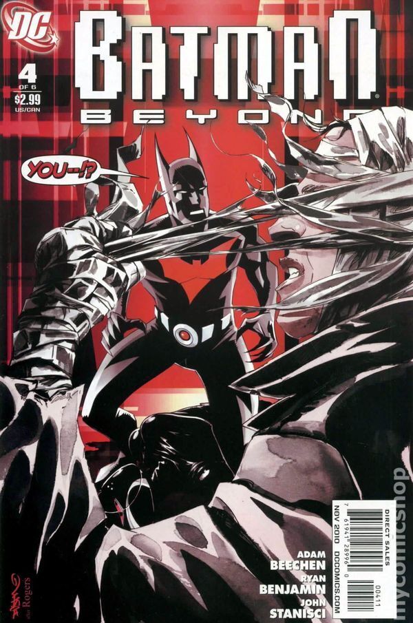 Batman Beyond #4 FN 2010 Stock Image