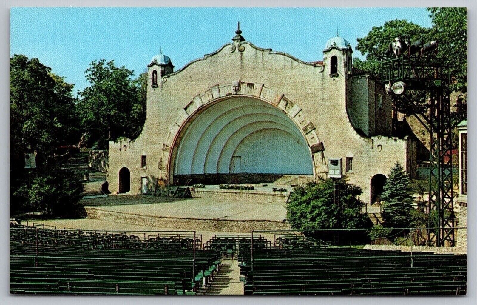 Toledo OH Zoo Amphitheater Ohio Turnpike Postcard UNP VTG Dexter Unused Vintage