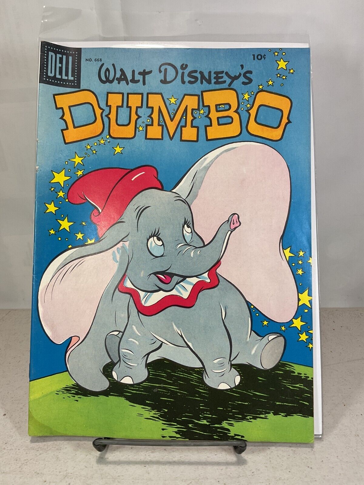 Dell Comics 4 Color #668 Walt Disney's Dumbo 1955 VF