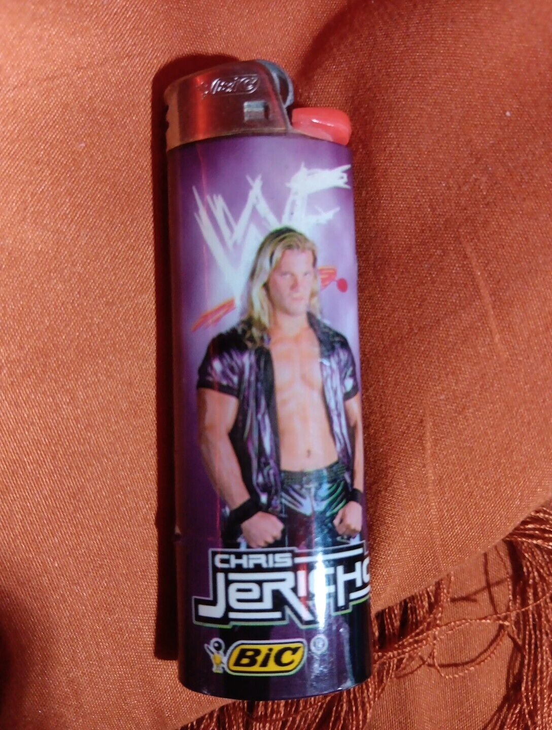 2001 Vintage CHRIS JERICHO Y2J Lighter  WCW WWE WWF AEW NWO