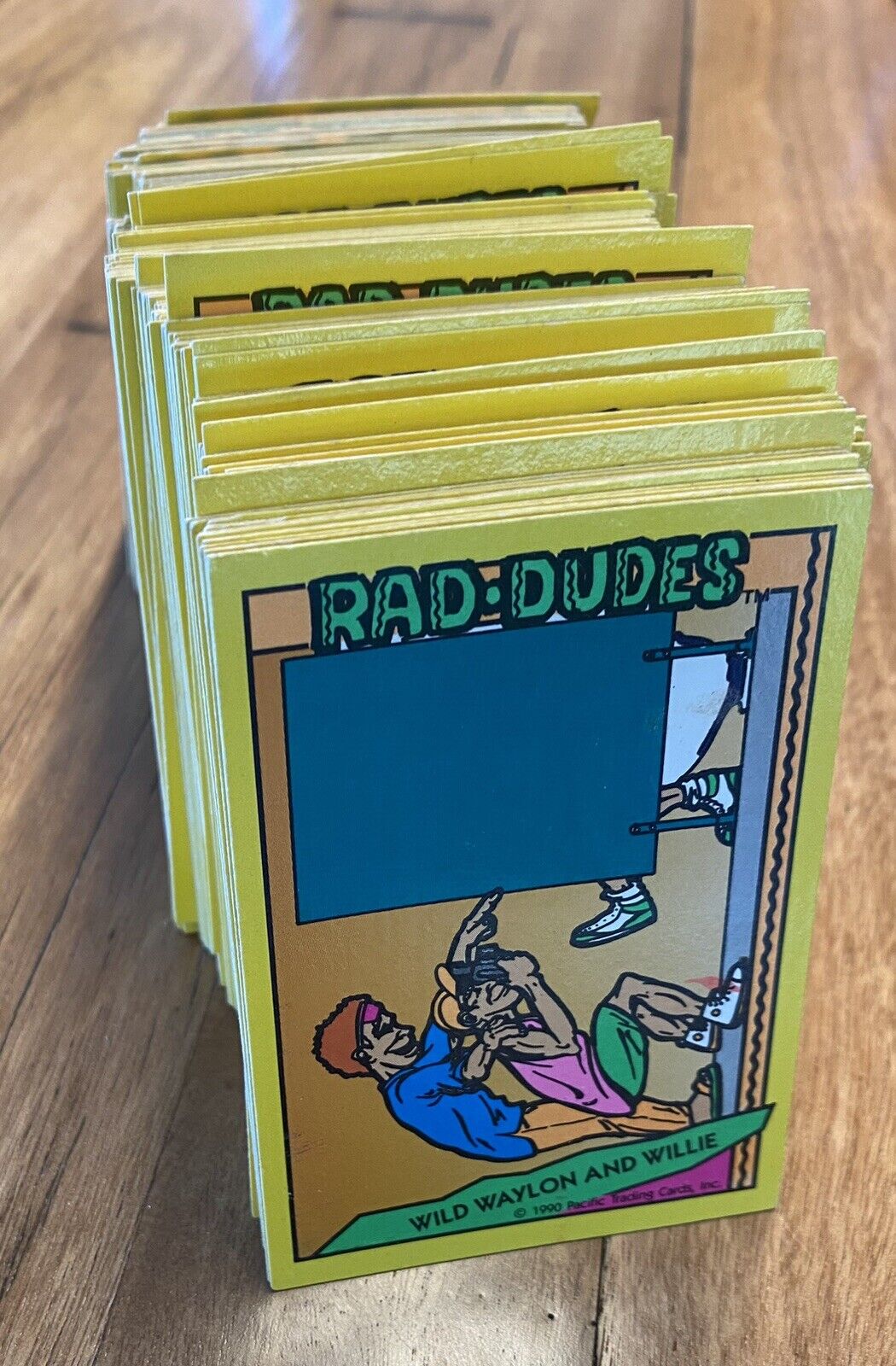 Large Quantity Of 1990 RAD DUDES Cards - Excellent Condition