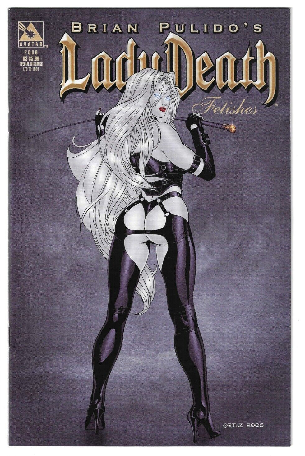 Lady Death Fetishes 2006 Special Mistress LTD 1000 Avatar Press NM- or Better