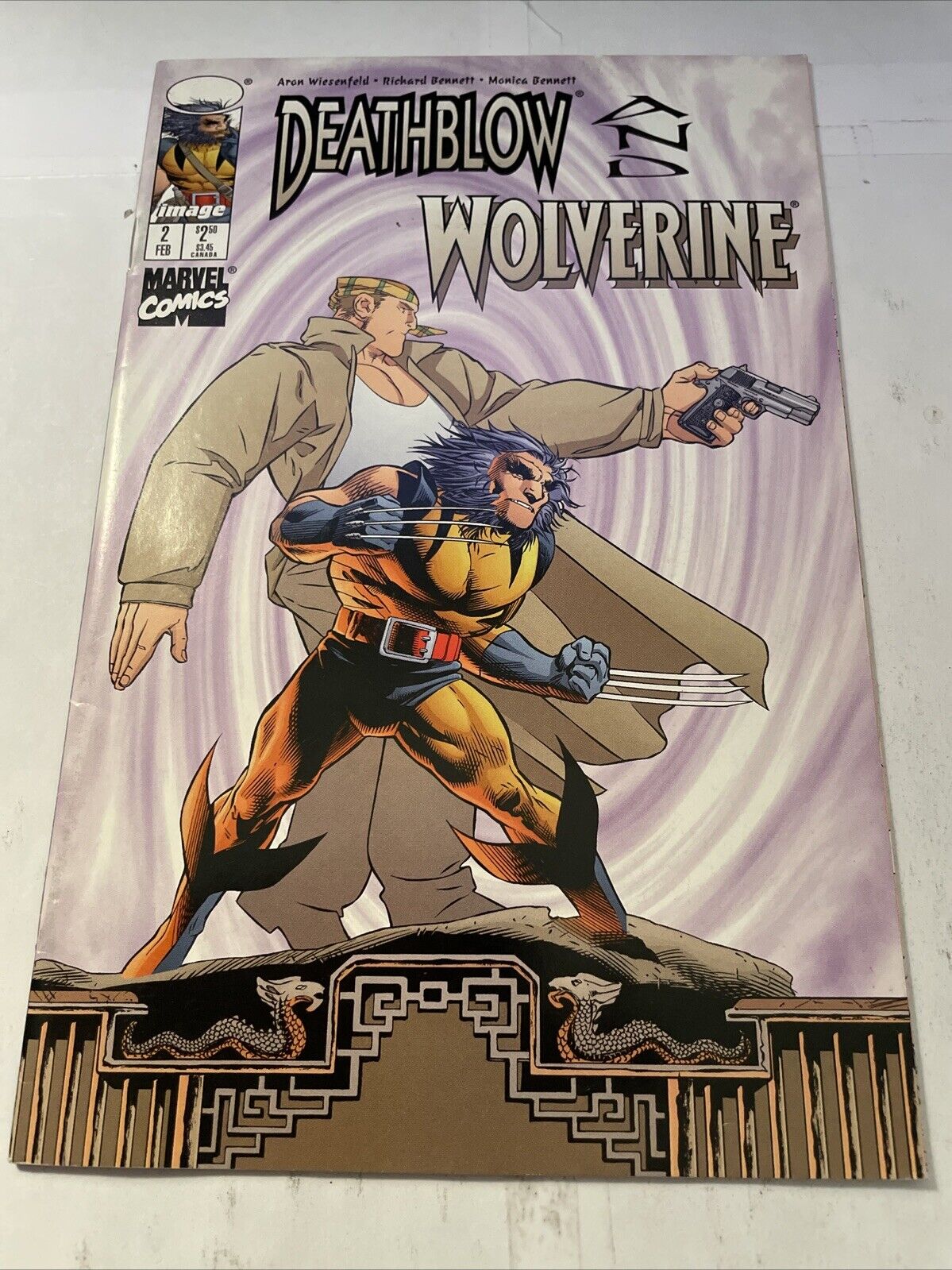 1997 #2 Image Marvel Wolverine And Deathblow VG (Combined Shipping)