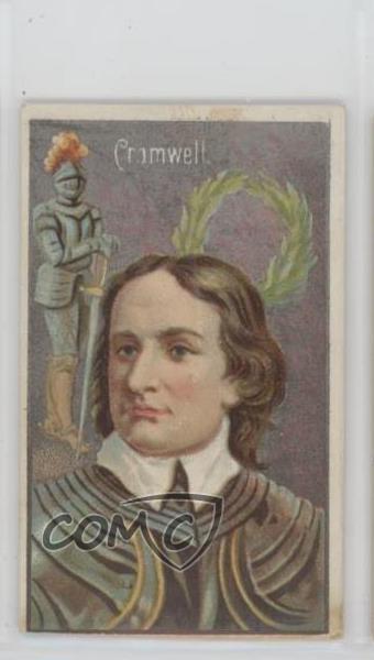 1888 Allen & Ginter Great Generals Tobacco N15 Oliver Cromwell 0d08