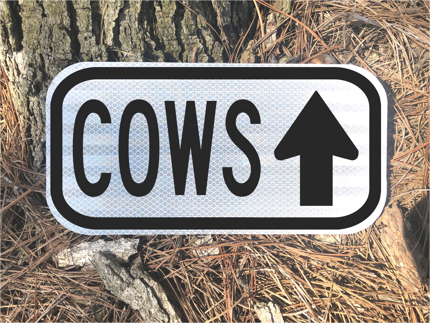 COWS road sign 12\