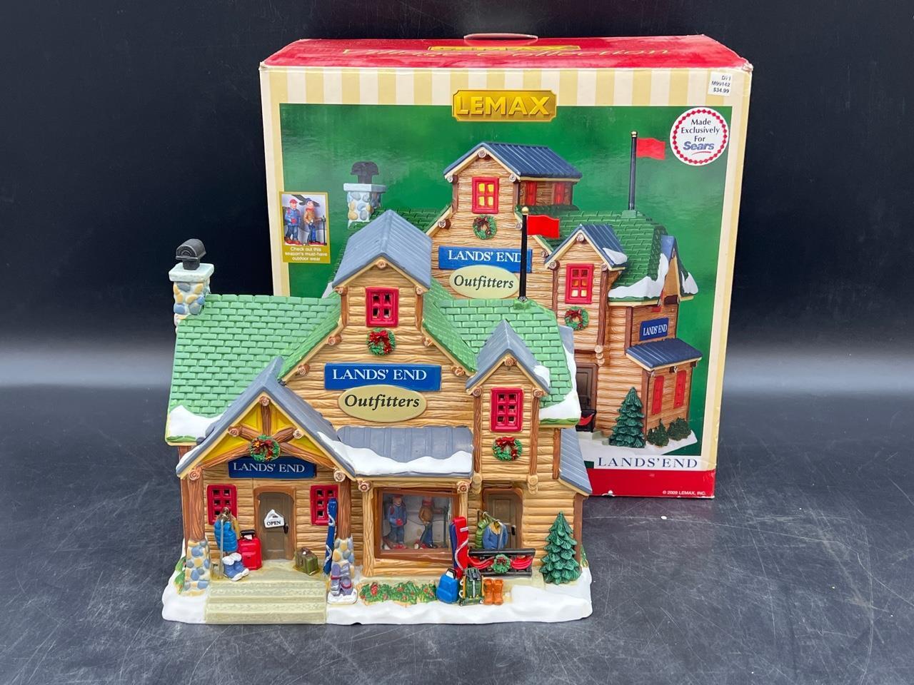 Lemax Village Collection Lighted Building Lands\' End Outfitters Sears Exc 95946