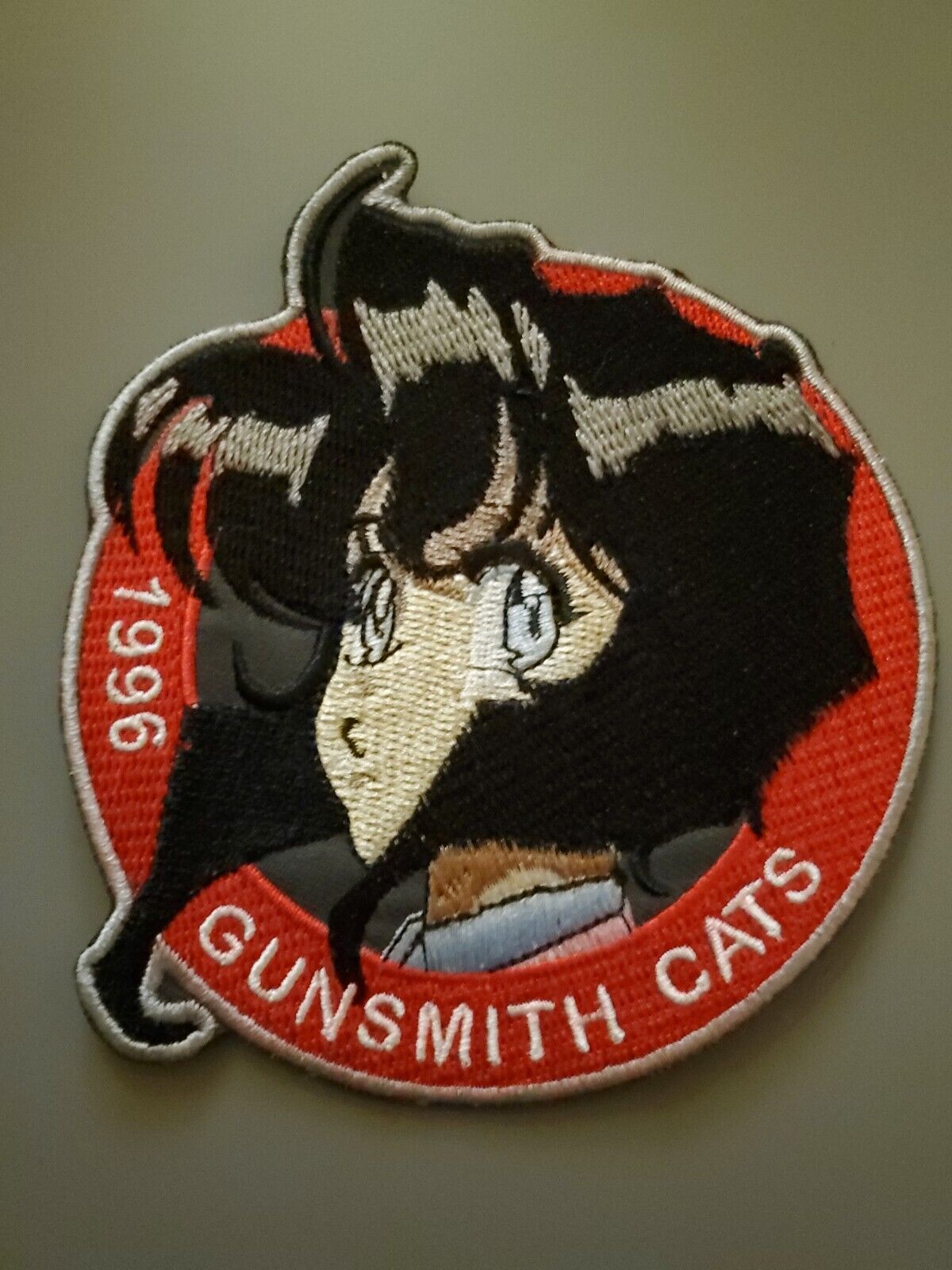 Gunsmith Cats Patch Embroidered Rally Vincent Anime Manga Rare _/