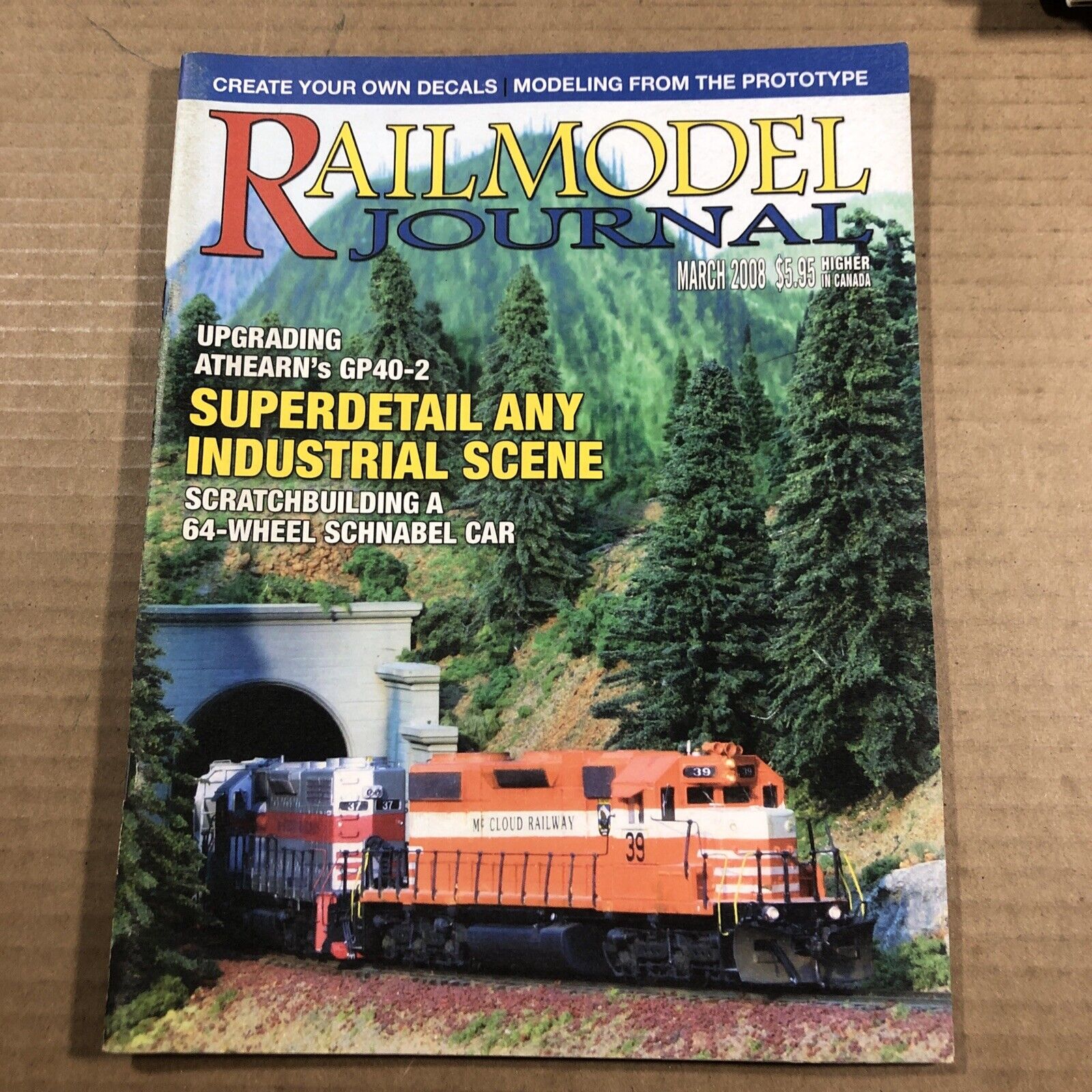 Railmodel Journal  March 2008  Superdetail Any Industrial Scene