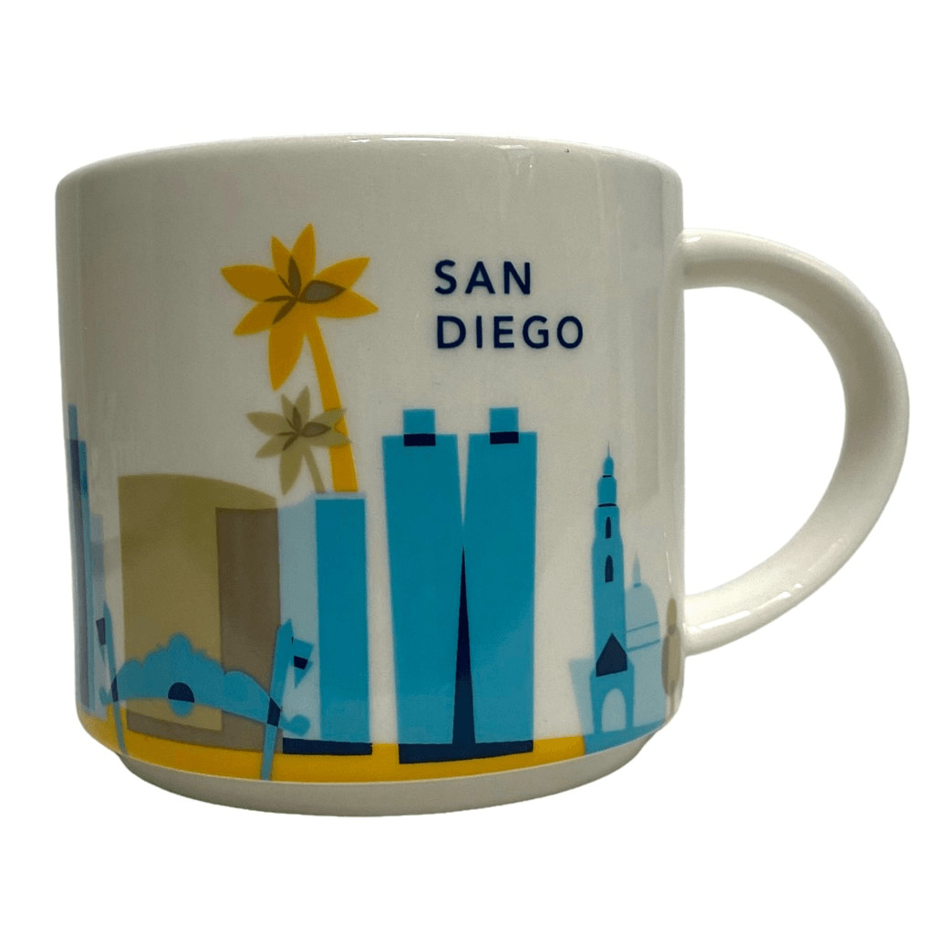 San Diego Starbucks You Are Here Collection Collectors Coffee Mug
