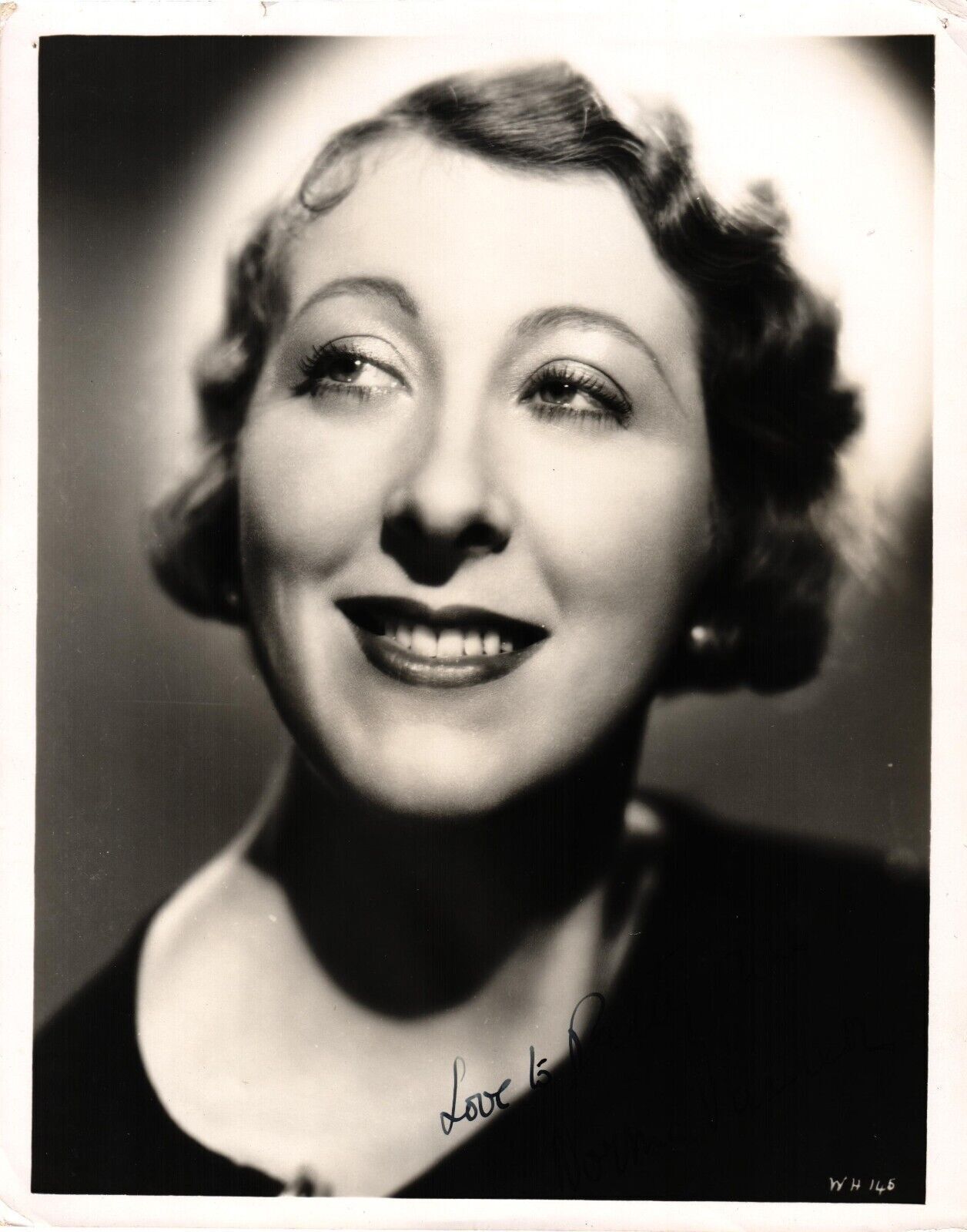 Norma Varden Hand Signed Rare Photograph