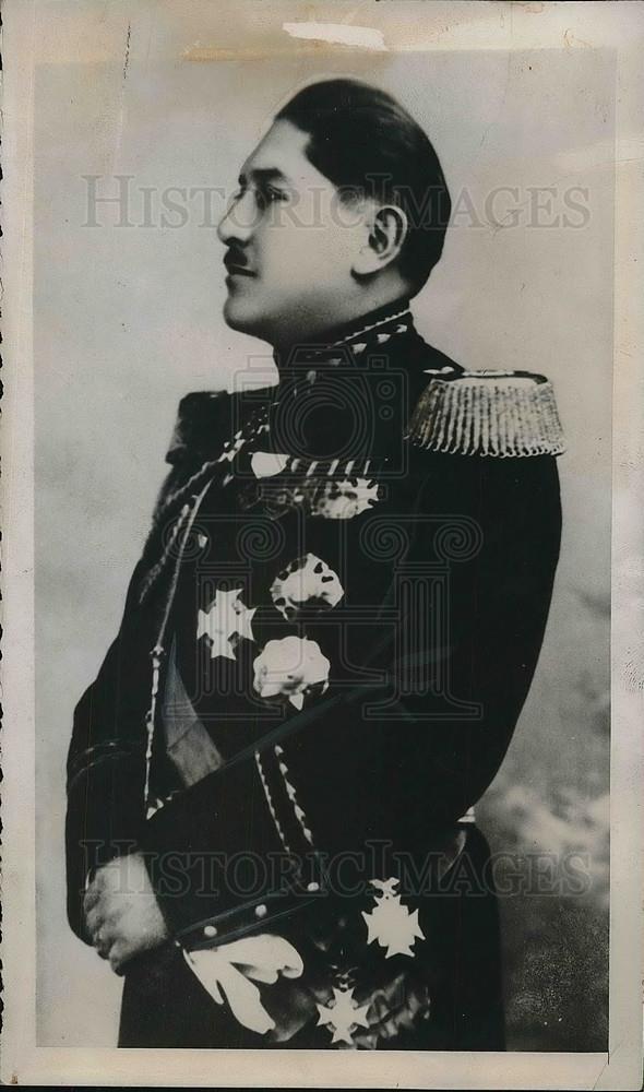 1940 Press Photo General Enrique Penaranda President Bolivia