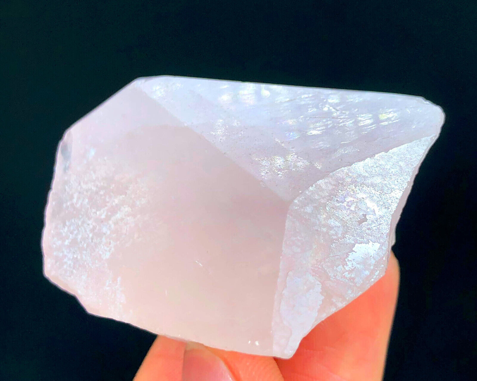 Natural Terminated Pink Color Morganite Crystal From Dara I Pech Afghanistan 63G