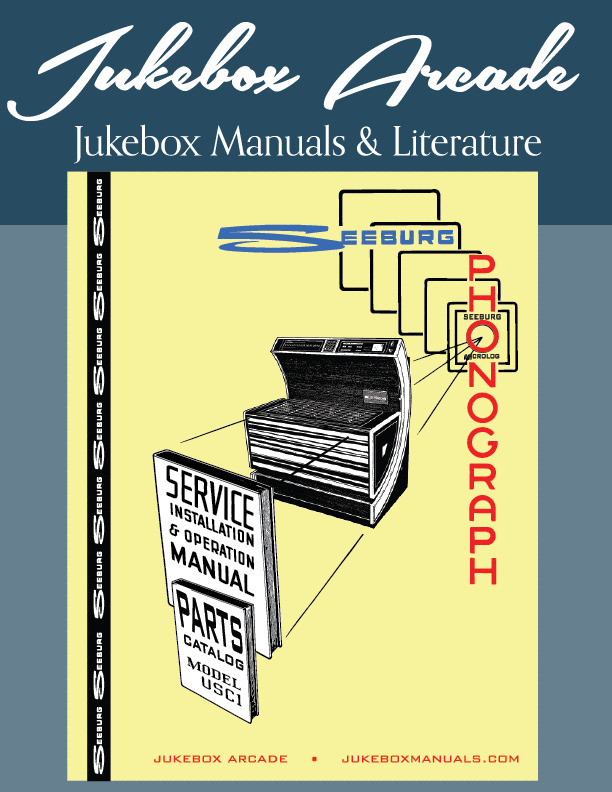 Seeburg USC1 Jukebox Service & Parts Manual , Installation & Operation, Brochure