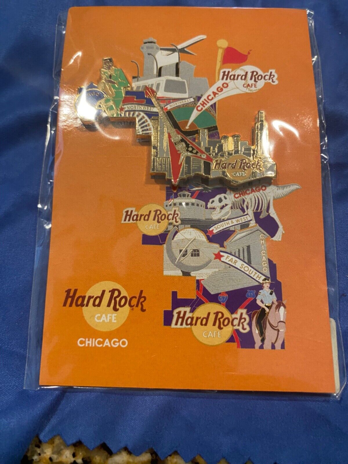 Hard Rock Cafe Chicago City Puzzle set NW