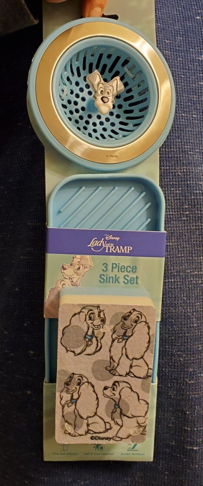 Disney Lady And The Tramp 3 Piece Sink Set
