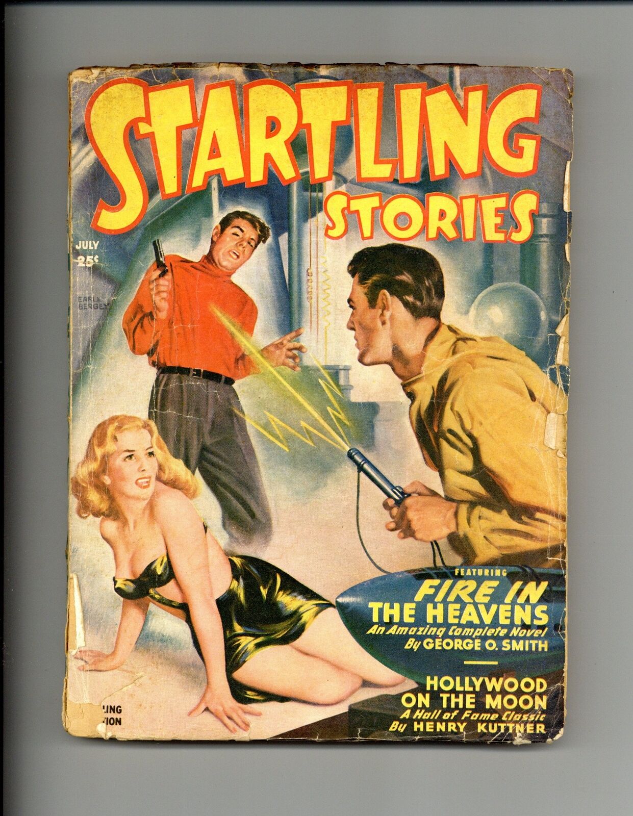 Startling Stories Pulp Jul 1949 Vol. 19 #3 GD