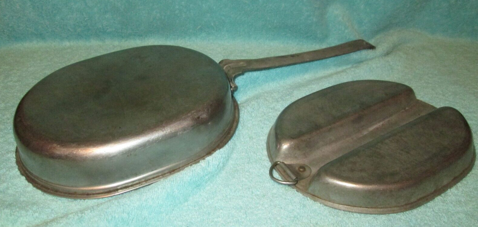 1944 M.A.Co. ANTIQUE WWII U.S. WORLD WAR  2 ARMY MESS KIT MEAT CAN COVER
