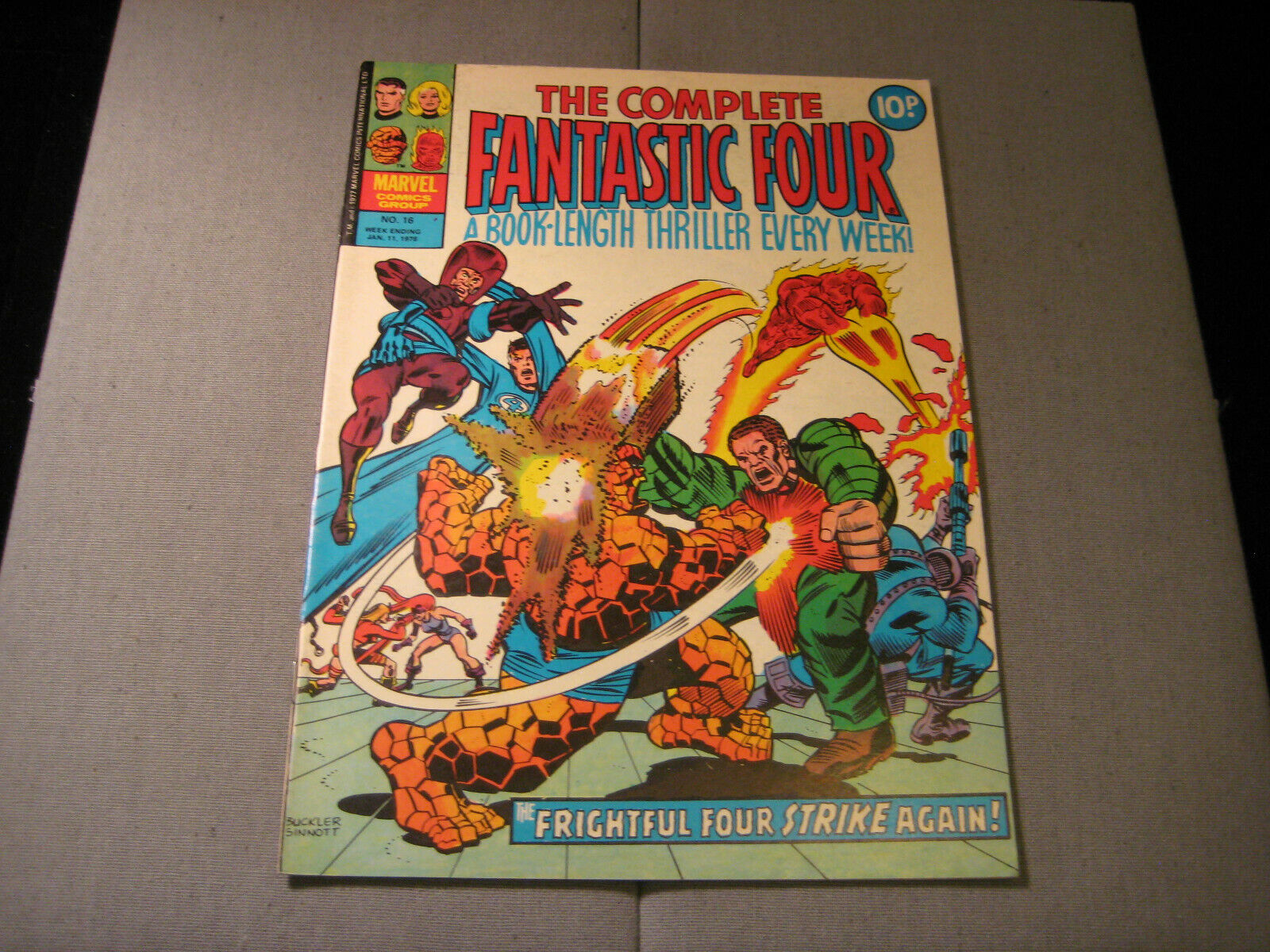 Complete Fantastic Four #16 (1978, Marvel Comics) UK Magazine